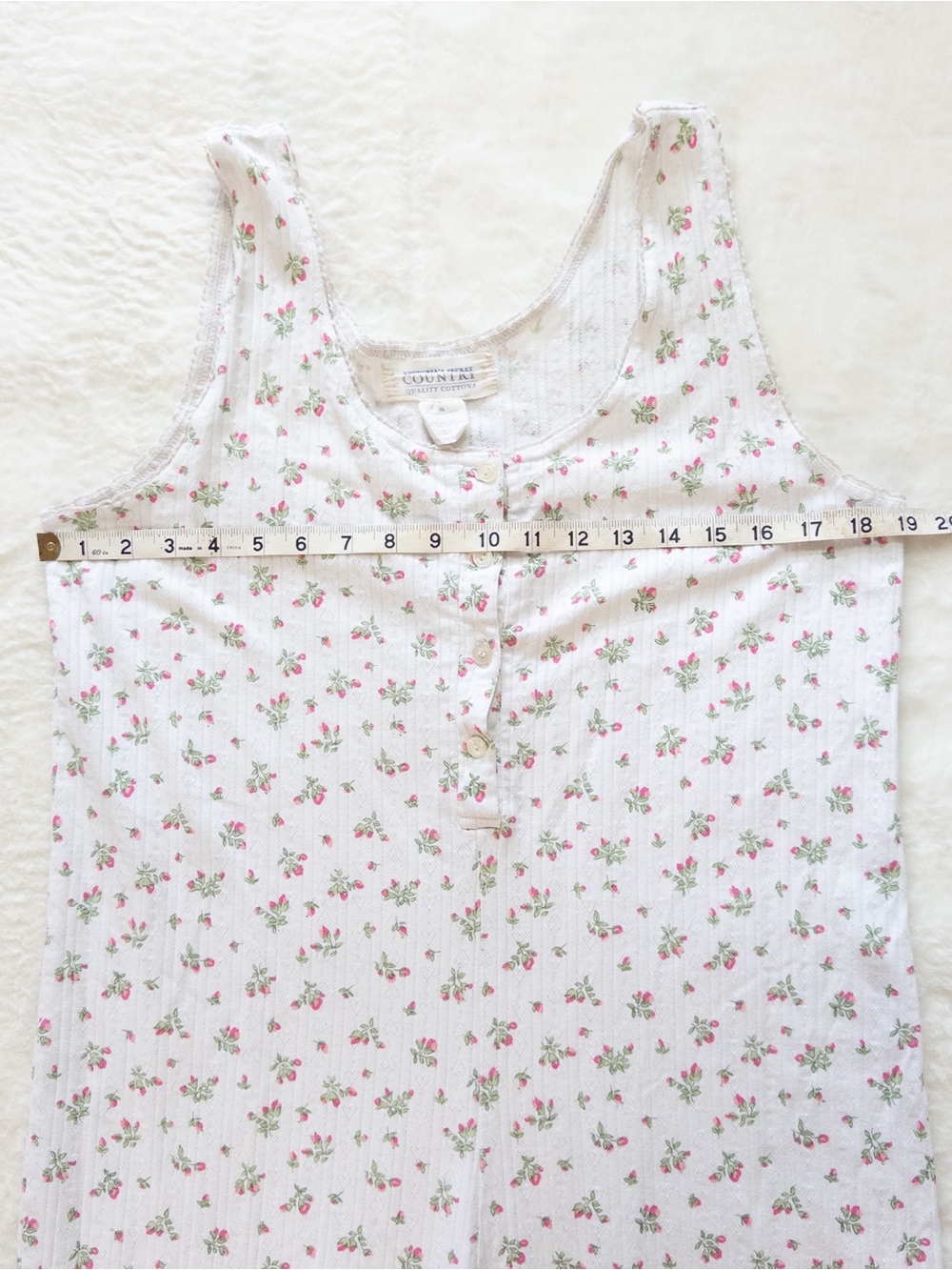 Vintage 90s Victoria’s Secret Country Cotton Floral Longjohns Medium - Picture 5 of 7
